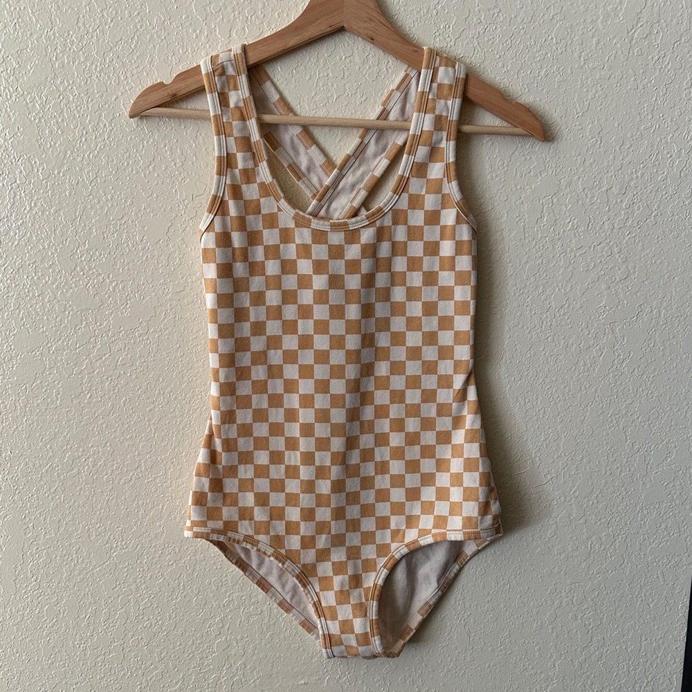 ARQ checkered bodysuit